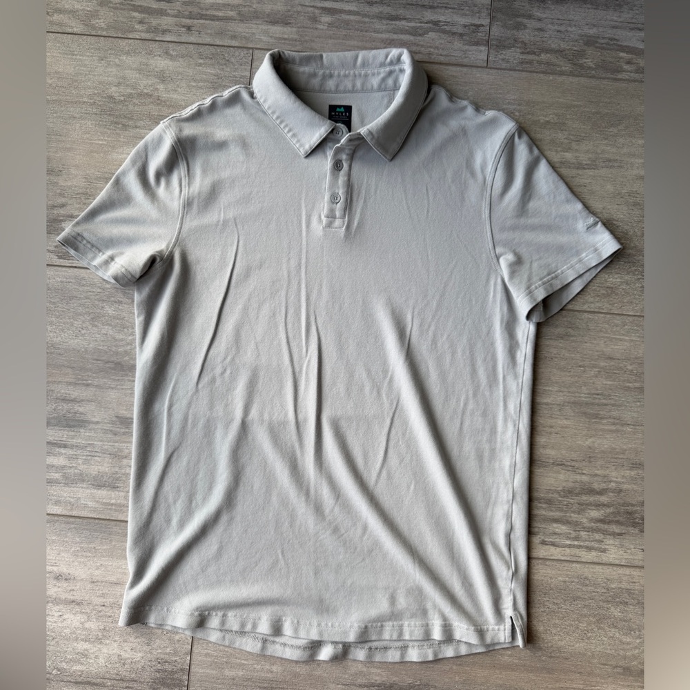 Myles Apparel Men's Gray Polo Shirt
